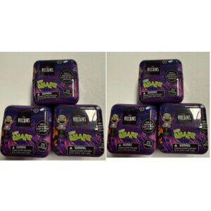 Disney Villains Chibi Snapz Blind Cube - Sealed Mystery Collectible Toy 6PK